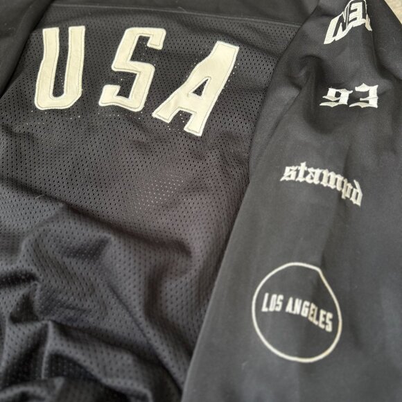 Stampd Black USA Panel Long Sleeve Jersey - Picture 3 of 8